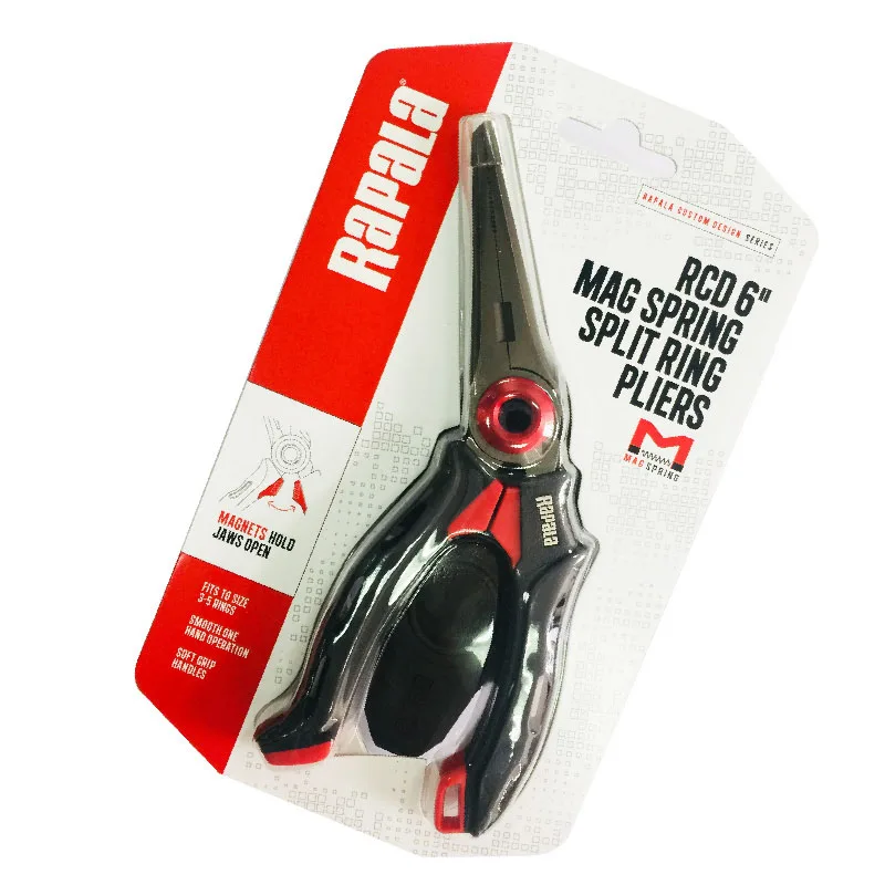 Rapala RCD Serie Rcdmps4/6 Magnetische Frühling Luya Zangen Adler Nase Zangen Set Angeln Werkzeug