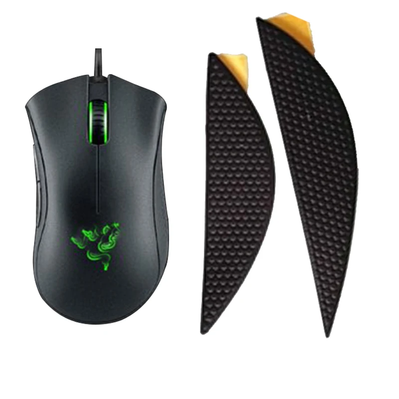 original  Anti-slip tape For Razer deathadder elite  mouse side Sweat resistant pads mouse Anti-Slip tape Elastics Refined Side