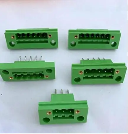 10pairs Wall terminal 2EDGWB-5.08-2P - 10P, pluggable terminal pluggable terminal block 2P3P4P5P6P7P8P10P-24p