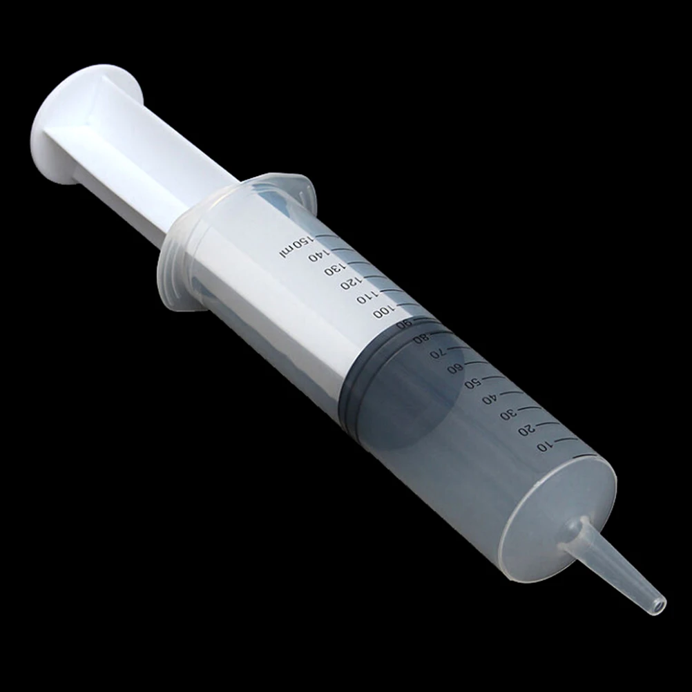 Syringe 30ml / 50ml / 100ml / 200ml Reusable Pump Measuring Tube Ink Delivery Large Capacity Pump Oil Enema Glue Injection