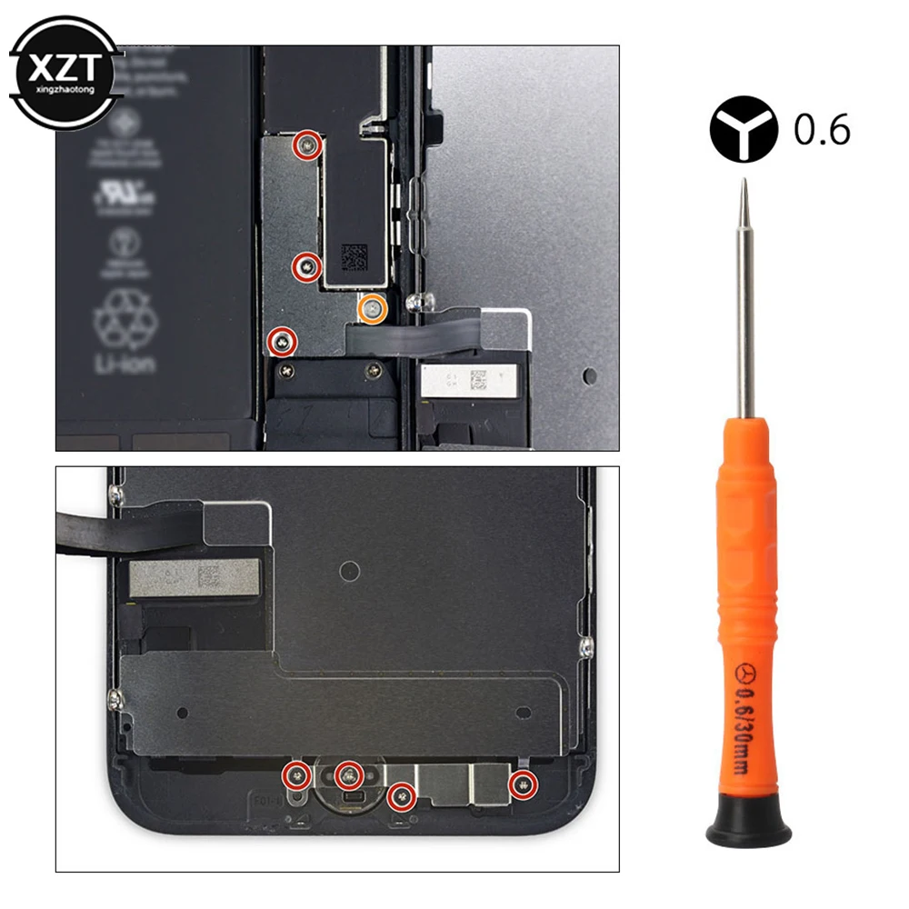 21 في 1 مجموعة أدوات إصلاح الهاتف المحمول Spudger حدق افتتاح أداة مفك مجموعة للآيفون X 8 7 6S 6 Plus أقراص مجموعة أدوات يدوية