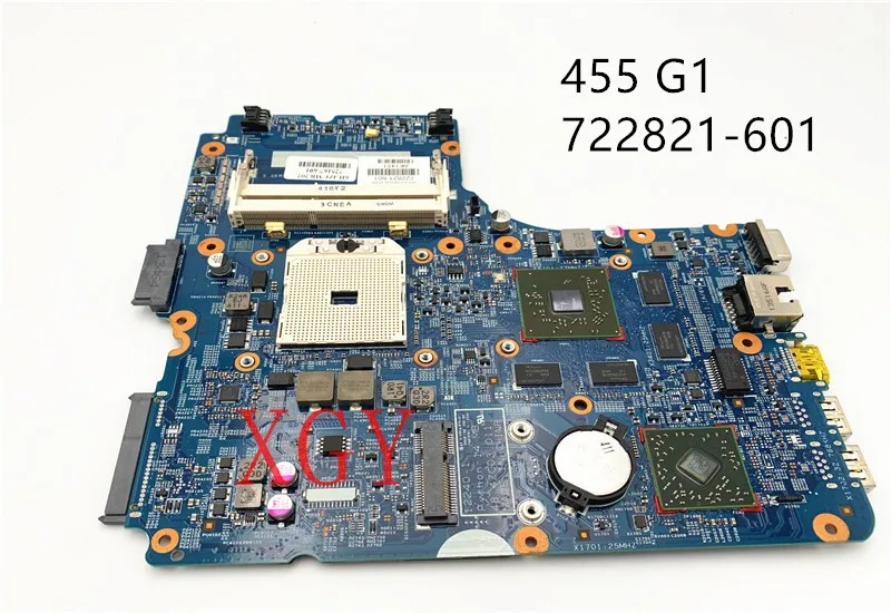 

Original FOR HP PROBOOK 455 G1 Laptop Motherboard 722821-501 722821-001 722821-601 DDR3 48.4ZC03.011 8750M 2G test 100% work