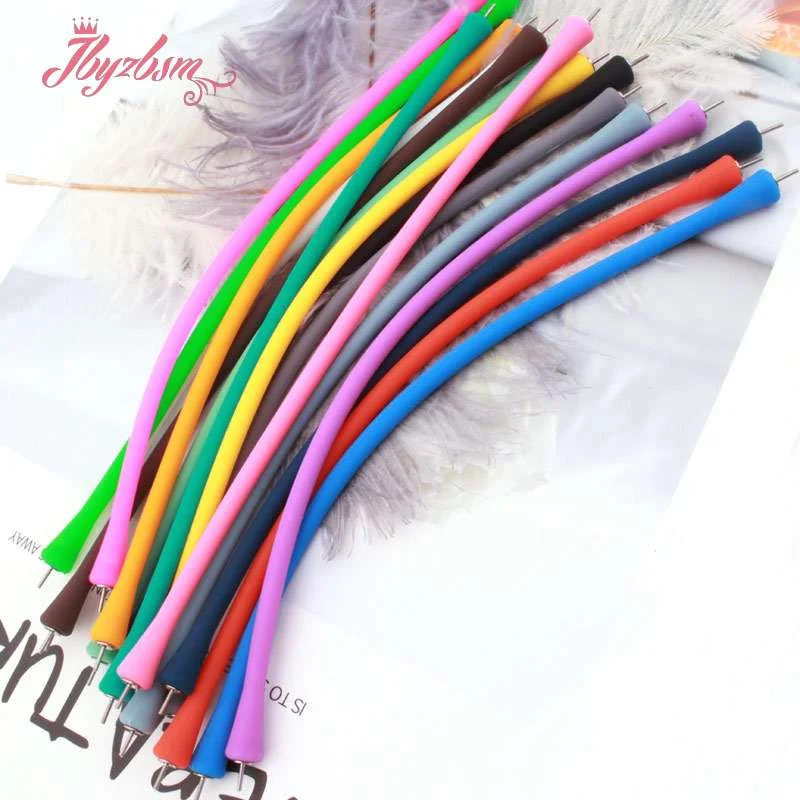 Multicolor Health Silicone Bracelet Casual Waterproof Powerful Rope Belt for Match Beads Jewelry Unisex DIY Bangle Bracelet