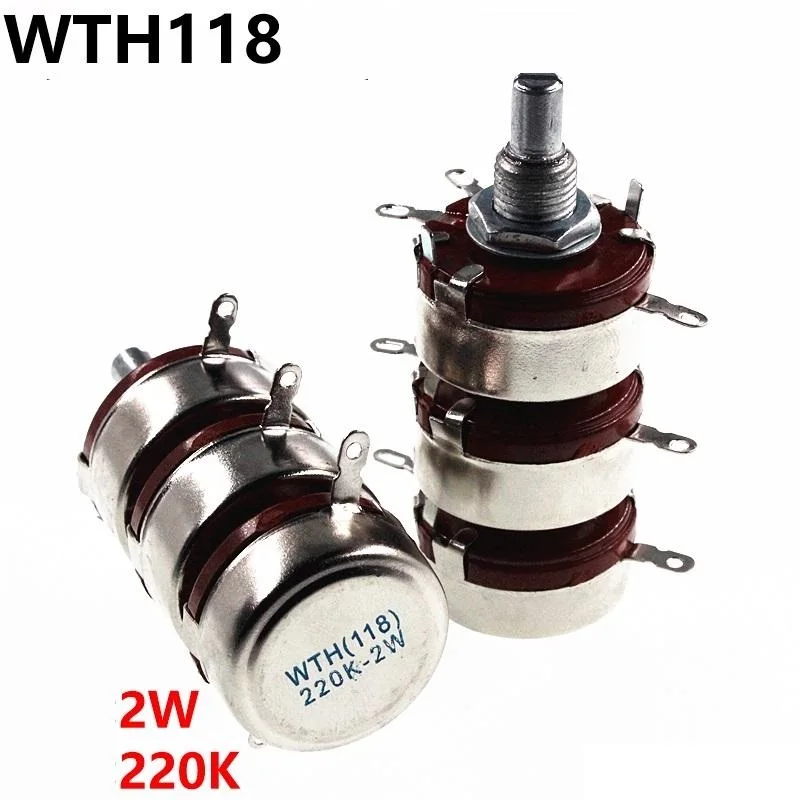 

WTH118 2W 220K 3-potentiometer Three-layer Potentiometer