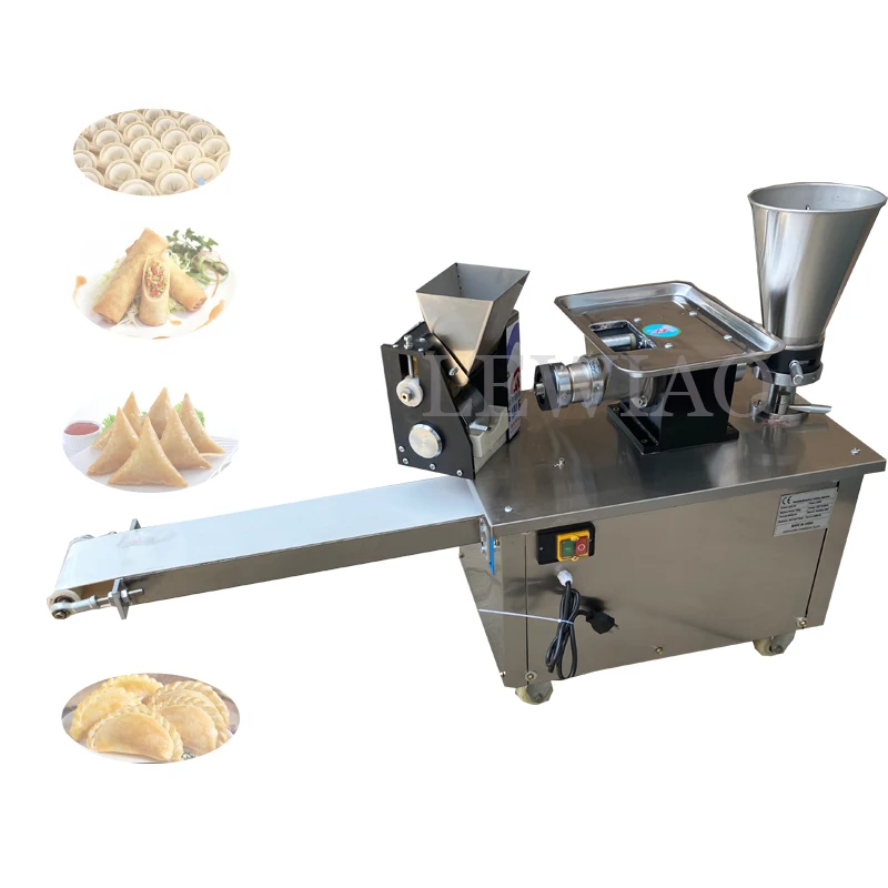 Gyoza Spring Roll Empanada Samosa Making Machine Automatic Ravioli Maker 4800pcs/H Stainless Steel Dumpling Wrapper Manufacturer