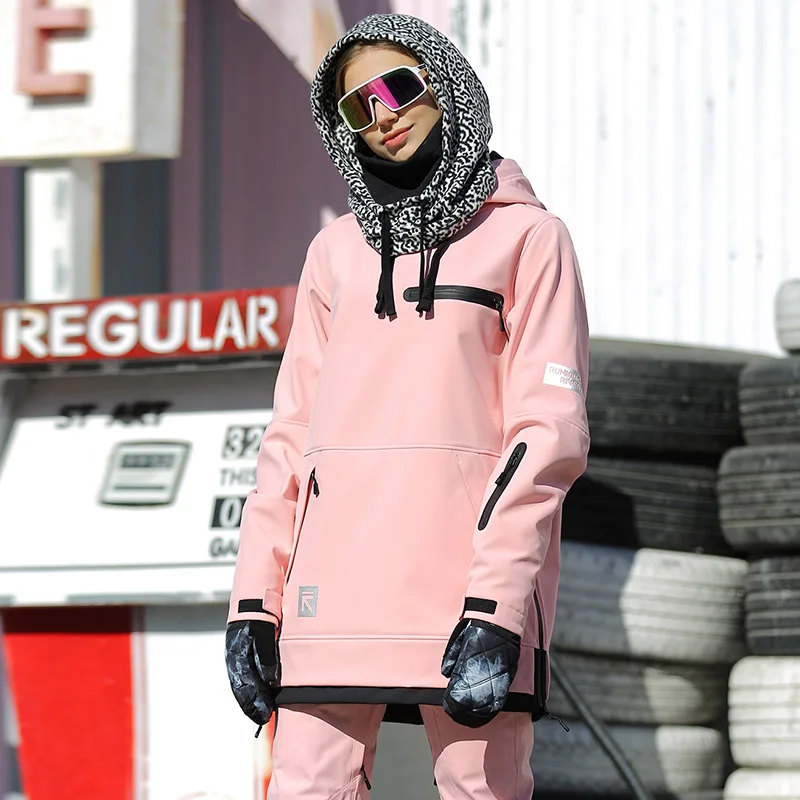 RUNNING RIVER Women ski Snowboarding Hoodie High Quality Hooded outdoor Sports Snowboard Jacket 1250