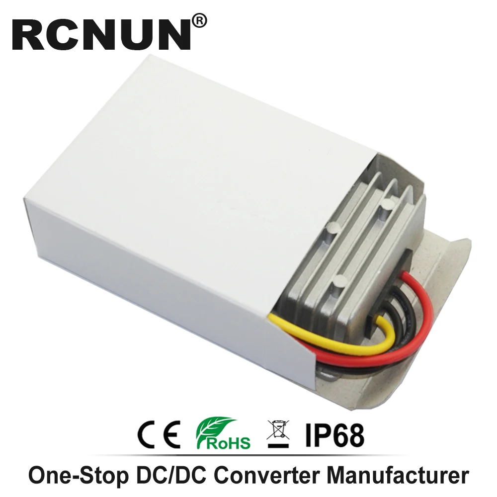 High Quality 12V to 48V 3A 4A 5A Step Up DC DC Converter 12 Volt to 48 Volt DC-DC Boost Module Waterproof RCNUN CE RoHS