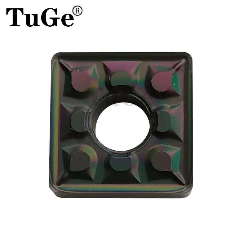 External Turning Tools Square shape Carbide Inserts SNMG120408 Lathe Turning Insert Blade for Pre-hardened and Hardened Steel