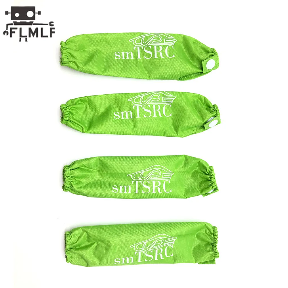 TSRC Air Filter Pull Starter and Front OR Rear Shock Absorber Dustproof Cloth Cover for 1/5 Hpi Rovan Km Rofun Baja 5b 5t 5sc ss