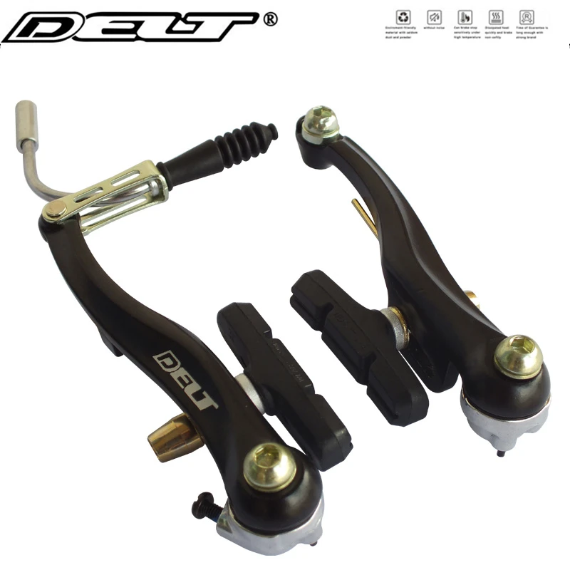 

DELT Bicycle V Brake,Caliper Fingers,Brake Lever,Alloy Cycling MTB Bike Cable Pull Brake Clamp Kit Parts