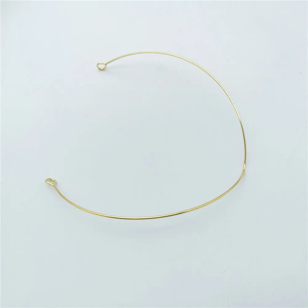 10pcs/lot High Quality Metal Brass Collar Women Classic Choker Heart Shape Necklace Collar Diy Handmade Jewelry Accessories
