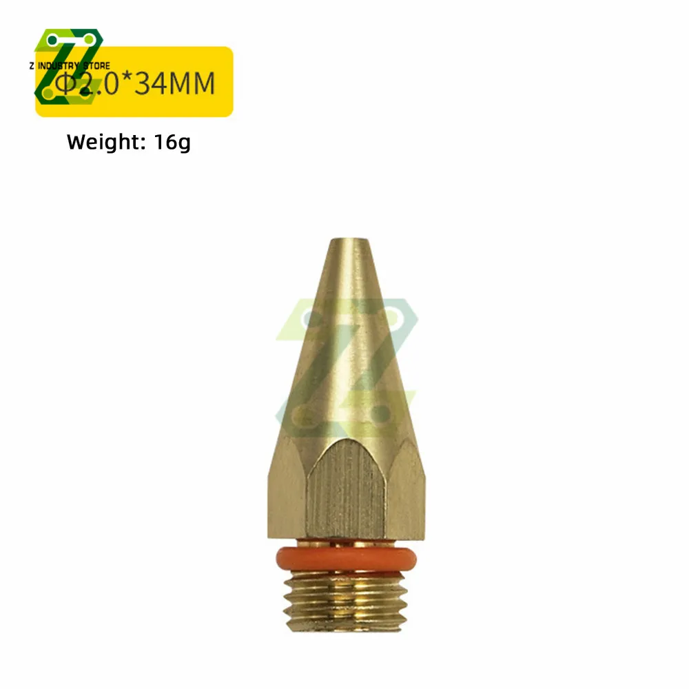 Hot Melt Glue Gun Copper Long Nozzle Large and Small Diameter Nozzle 1mm Nozzle 1PCS/Lot