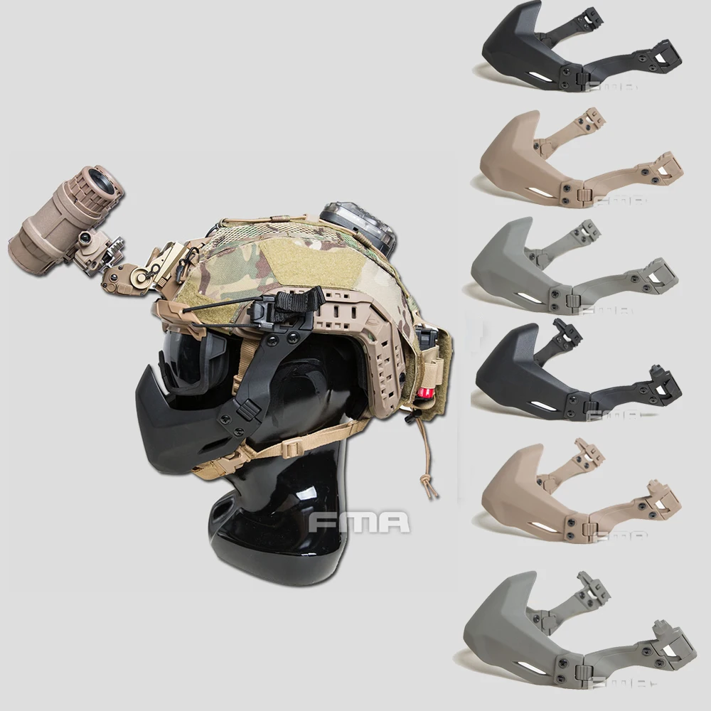 New FMA Half Seal Tactical Face Mask Helmet Accessories Sport Head Protection Militar Portable