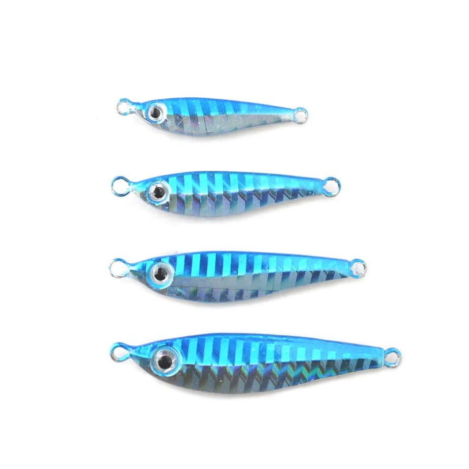 Señuelos de Jigging metálicos con cuchara lenta para lubina - imagen 5