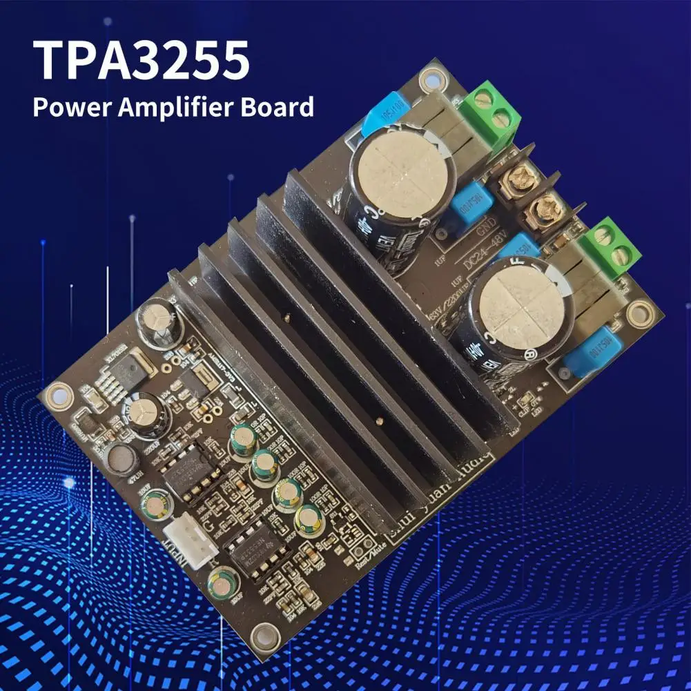 TPA3255 Amplifier Board Quick Response High Power Plug Play Metal Practical Audio Amplifier Module for Speaker