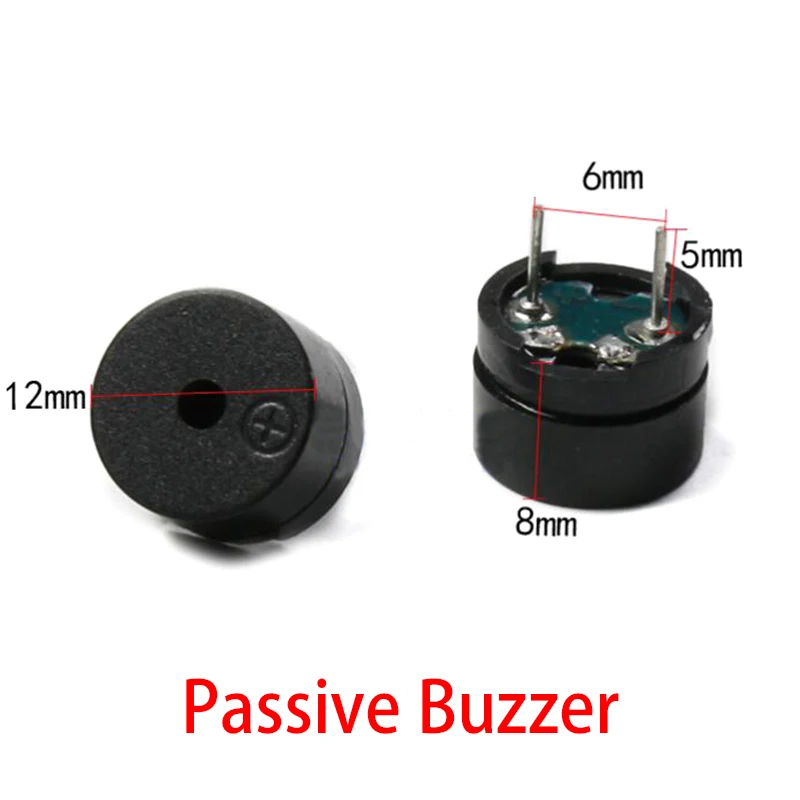 10pcs 3V 5V 12V Active Buzzer Magnetic Long Continous Beep Tone 12*9.5mm New And Original For Arduino Mini Plug Speaker