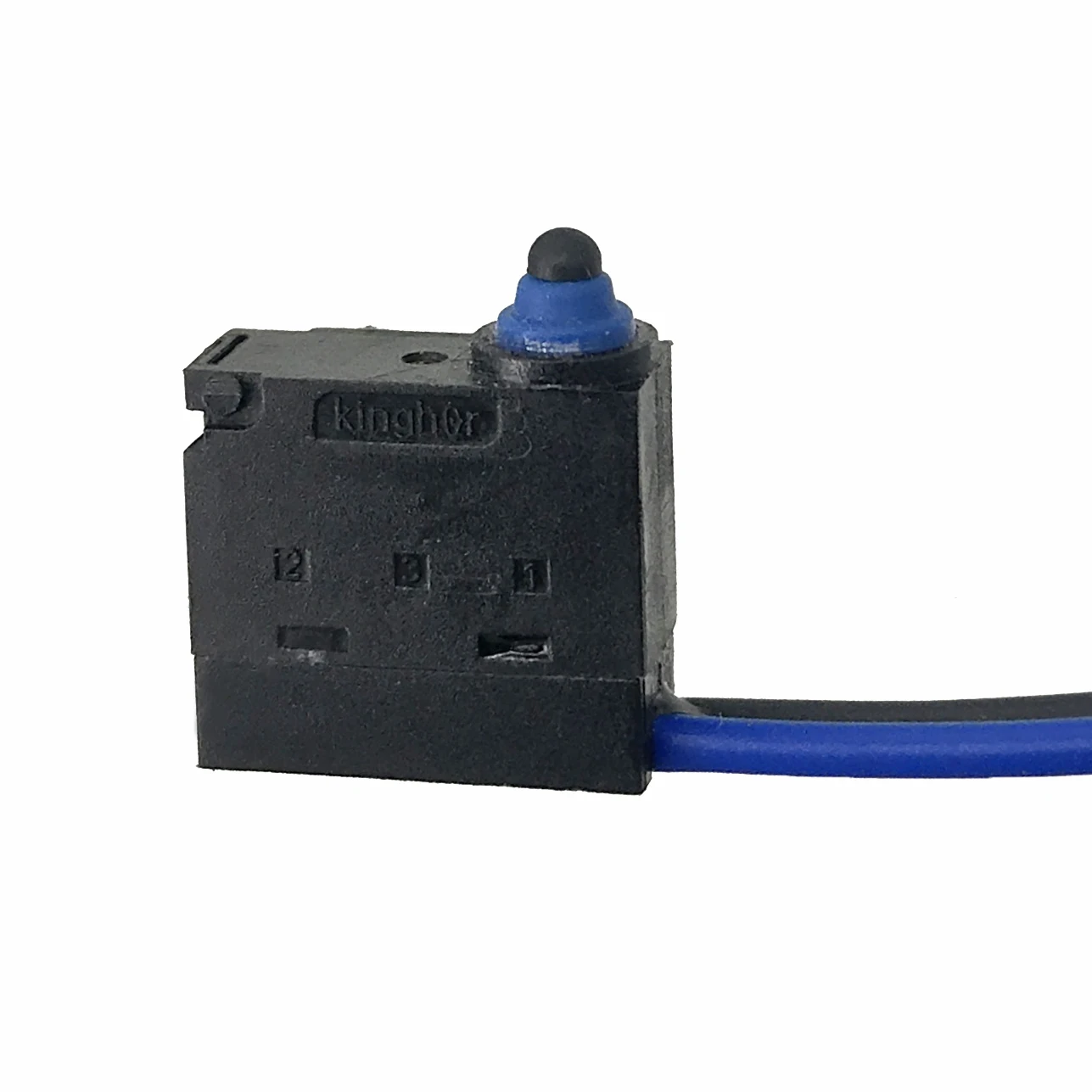 Small Microswitch 13.8mm Ip67 Waterproof No/Nc Two Side Leads Double Positioning Column 3a Car Wiring Harness Bluetooth Car Lock