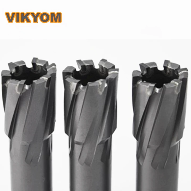 

TCT Hollow drill bit Magnetic drill Coring steel drill Carbide nesting drill Steel structure reaming drill