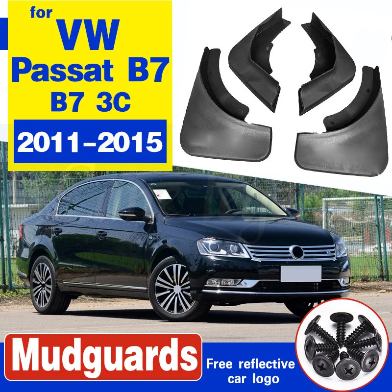 

Front Rear Mudguard for Volkswagen VW Passat B7 2011 2012 2013-2015 3C Fender Mudguard Mud Flaps Guard Splash Flap Accessories