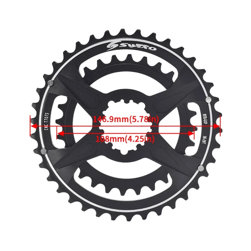 2024 New Crown for SRAM XO1 X1 GX XO X9，SWTXO - GXP Mountain Bike Double Chain