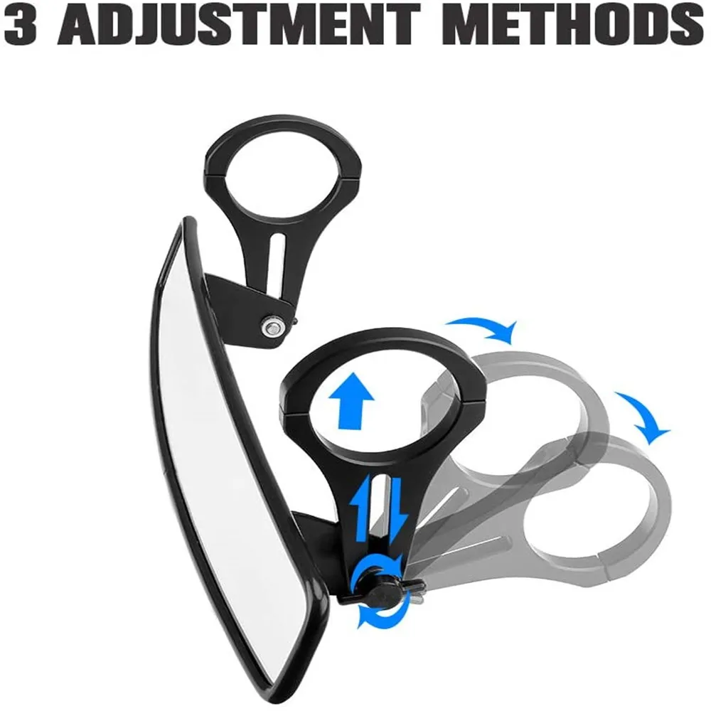 

RZR RearView Mirror 15" Ultra SXS UTV Mirror with 1.75" Clamps Convex For Polaris RZR 800 900 1000 Turbo PRO XP Pioneer 1000