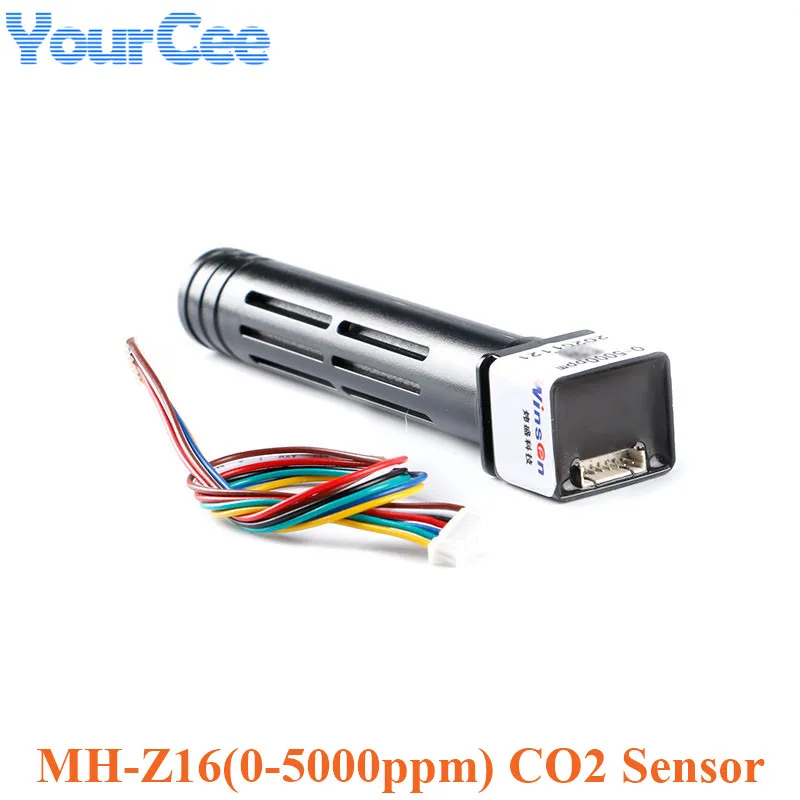 MH-Z16 IR Infrared CO2 NDIR Carbon Dioxide Gas Air Sensor Module Air Quality Detection 0-5000ppm UART PWM MH Z16 MHZ16