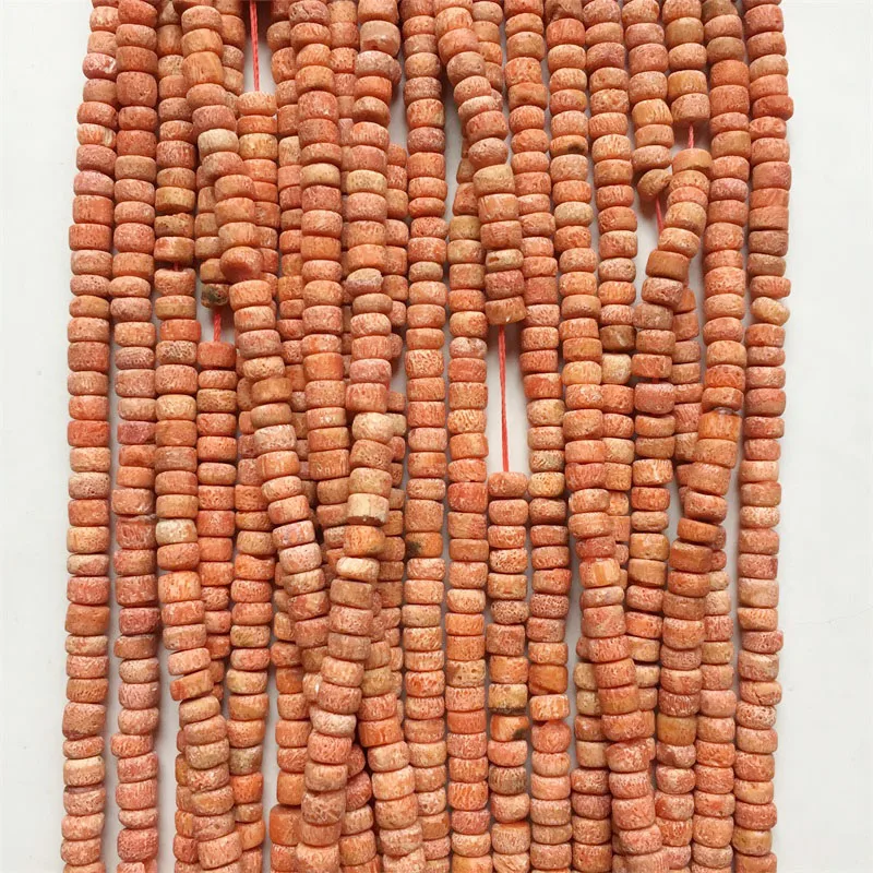 

3*5 мм коралловый Heishi драгоценный камень свободные круглые маленькие бусины из натурального камня для DIY мощность энергетическое исцеление серьги ожерелье изготовление браслетов