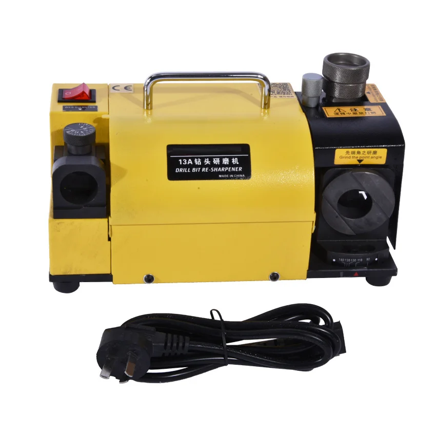 Drill Bit Grinder 110V/220V Drill Sharpener Machine Drill Grinding Machine With CBN Or SDC Wheel Easier Operation MR-13A