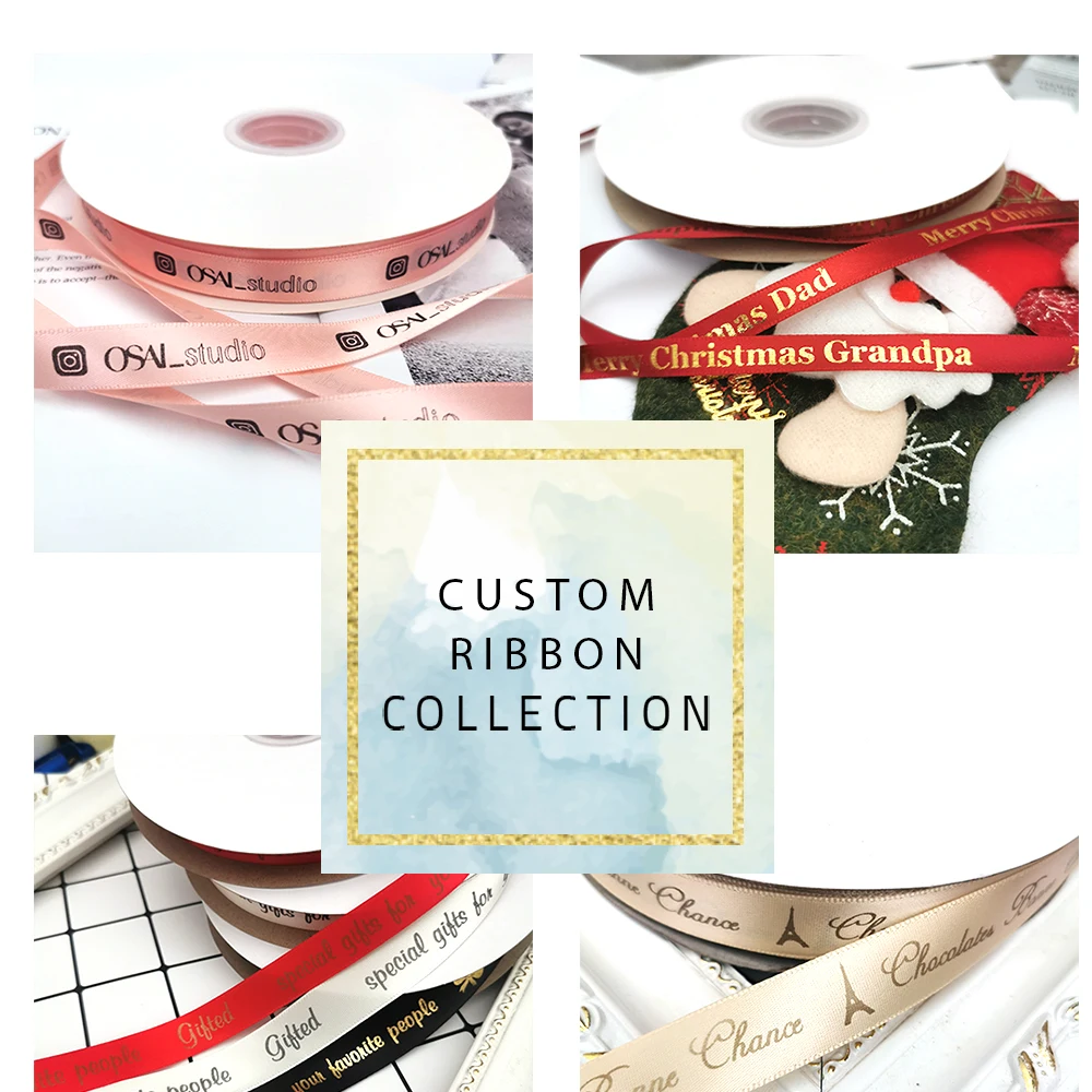 10mm-75mm individuell bedrucktes Band, persönliches Logo, Rubban, Geschenkbox, Backverpackung, Hochzeit, Geburtstag, Jahrestag, Armband, DIY, Schleifenherstellung – Detail 15