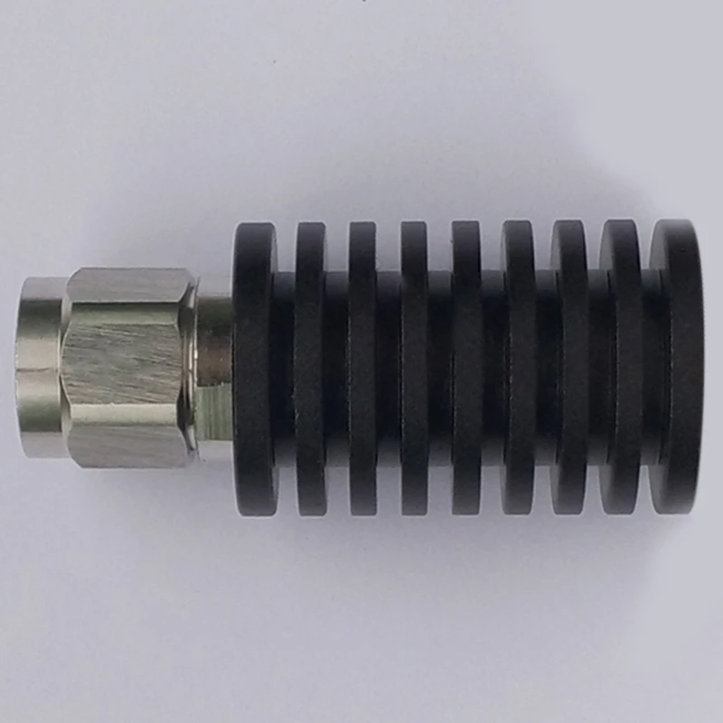 Conector macho rf coax 25w n com pequeno 50 ohm embutido, conector de carga manequim