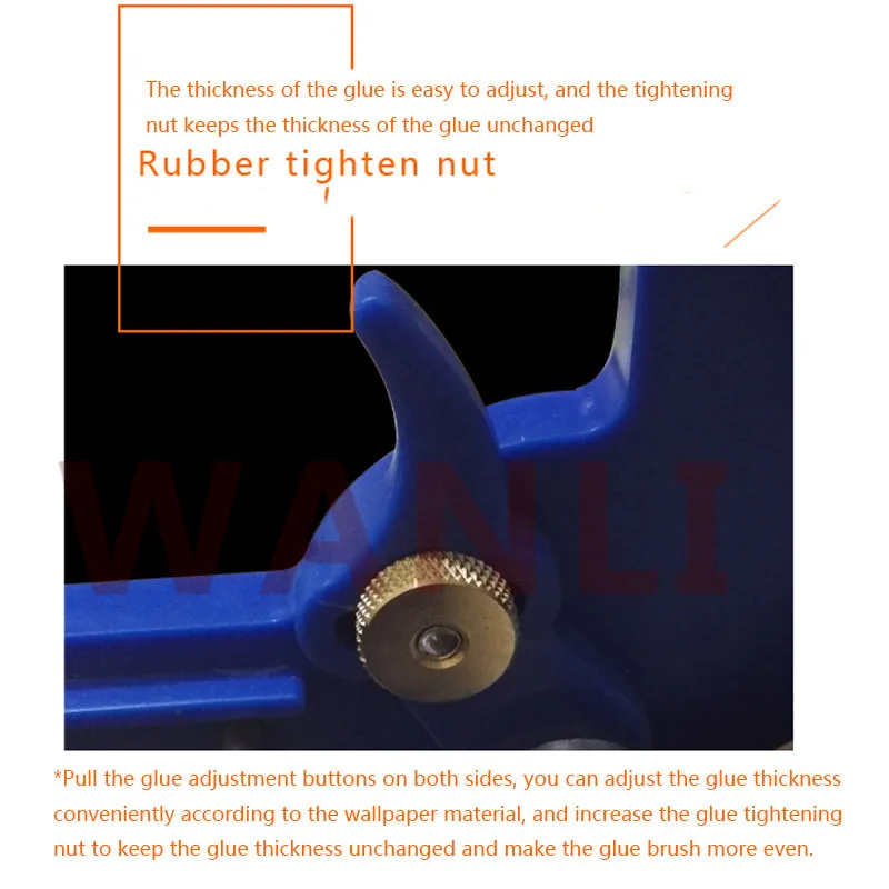 JJ70-68A家庭用手動壁紙接着機70センチメートル壁紙サイジング機サイジング機接着ツール