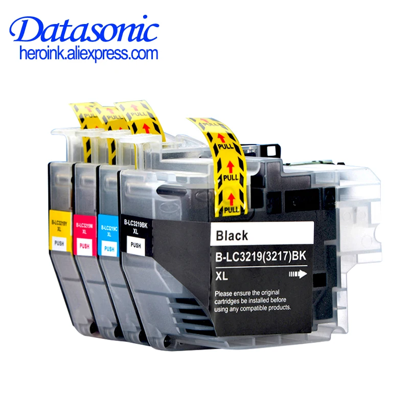 Datasonic  LC3219 LC3219XL LC 3217 lc3217XL Ink Cartridge For Brother MFC-J5330DW J5335DW J5730DW J5930DW J6530DW J6935DW 5.0