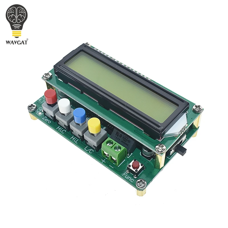 LC-100A Digital LCD Capacitance meter inductance table TESTER LC Meter Frequency 1pF-100mF 1uH-100H LC100-A + Test clip