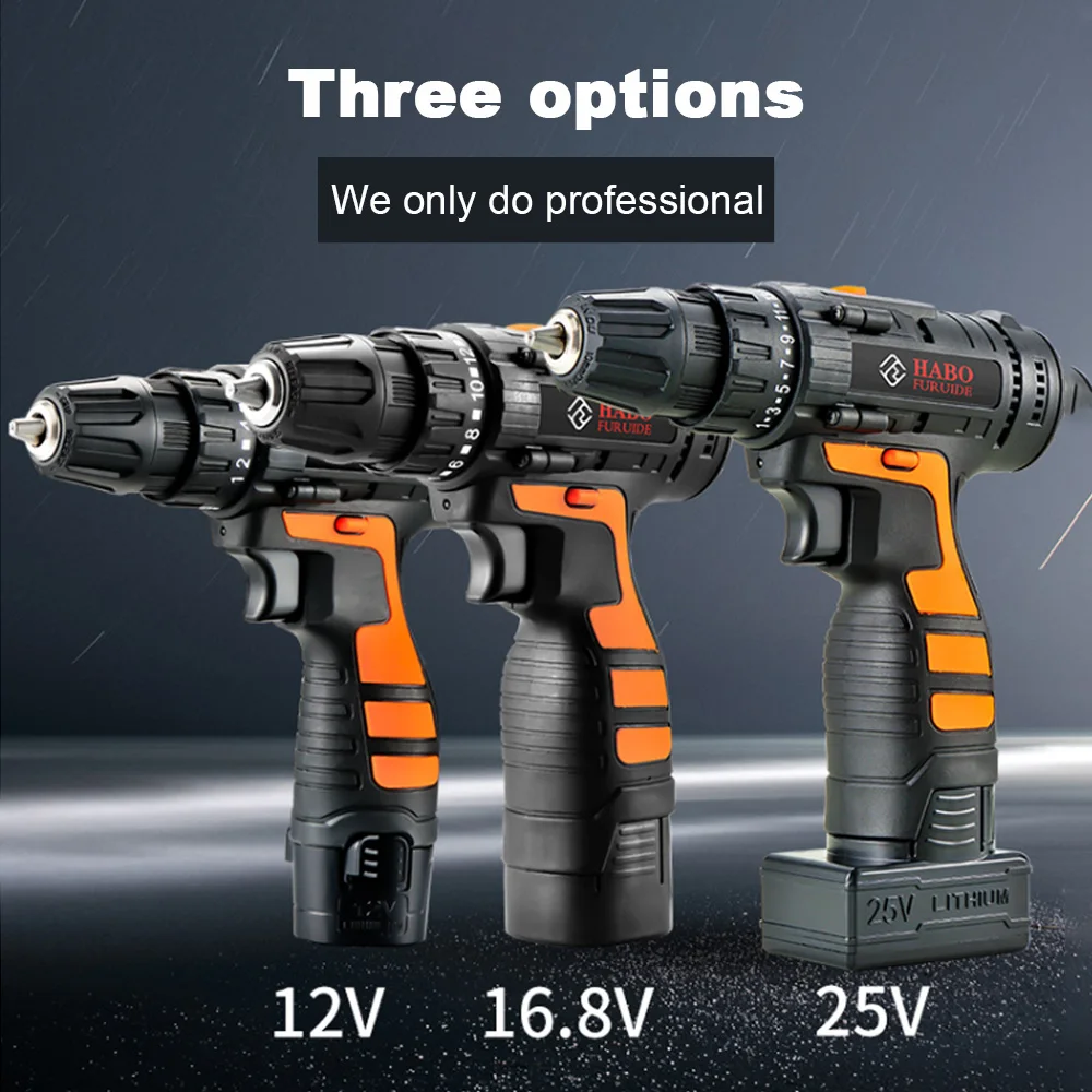 

Tool Electric Screwdrivers Cordless Drill Rechargeable Household Electric Drill Screwdriver Repair Tool Electric Screwdriver