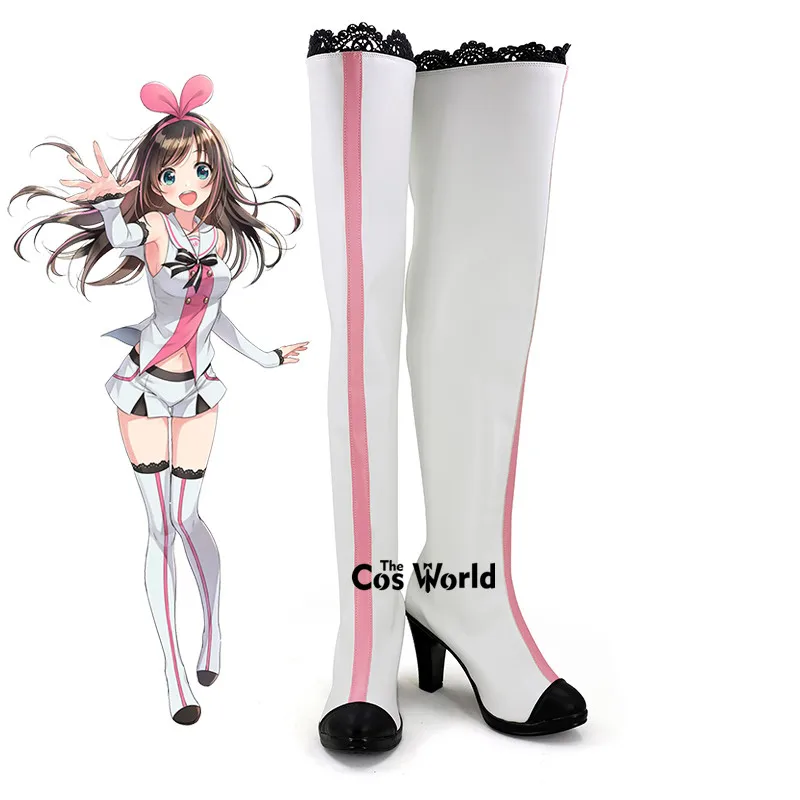 

Virtual YouTuber Vtuber A.I.Channel Kizuna AI Customize High Heels Cosplay Shoes Boots