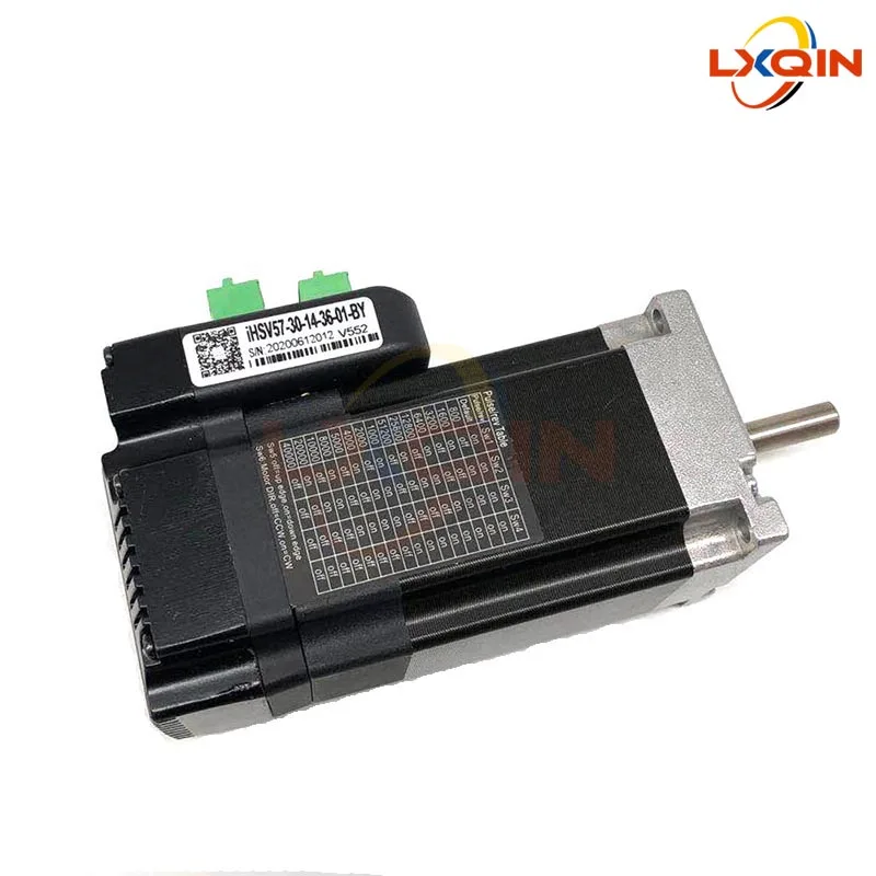 LXQIN printer carriage servo motor iHSV57-30-14-36 integrated motor 140W for solvent printer engine