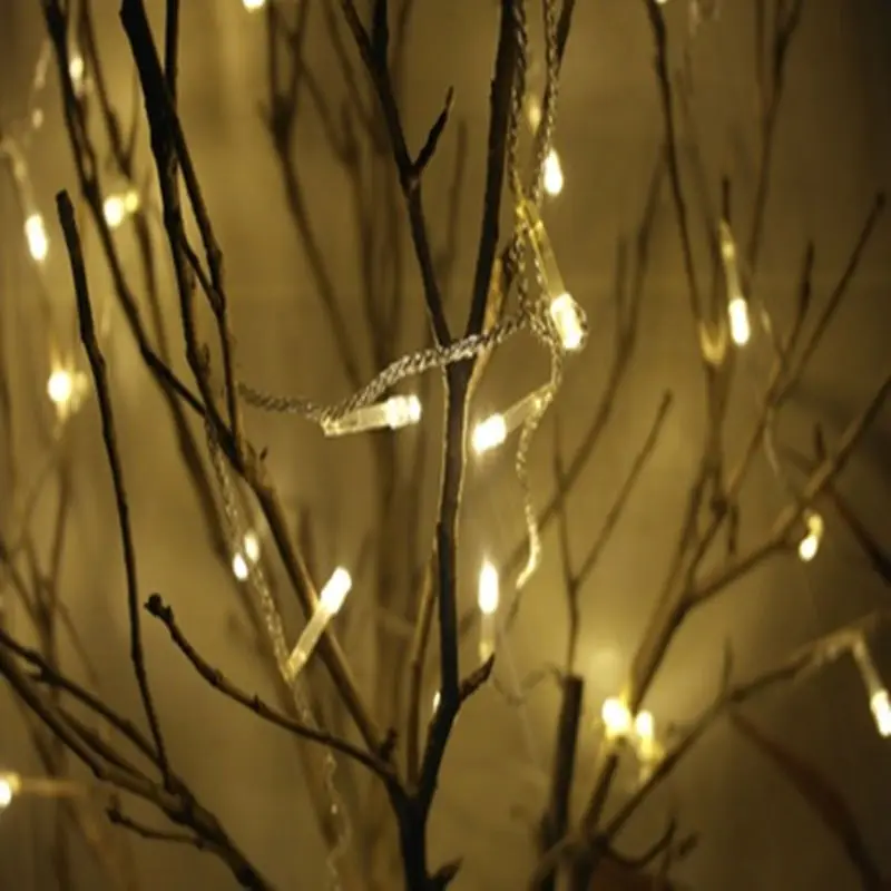 AA Battery Operated LED String Lights 10/20/40/80/160 for Xmas Garland Party Wedding Decoration Christmas Flasher Fairy Lights
