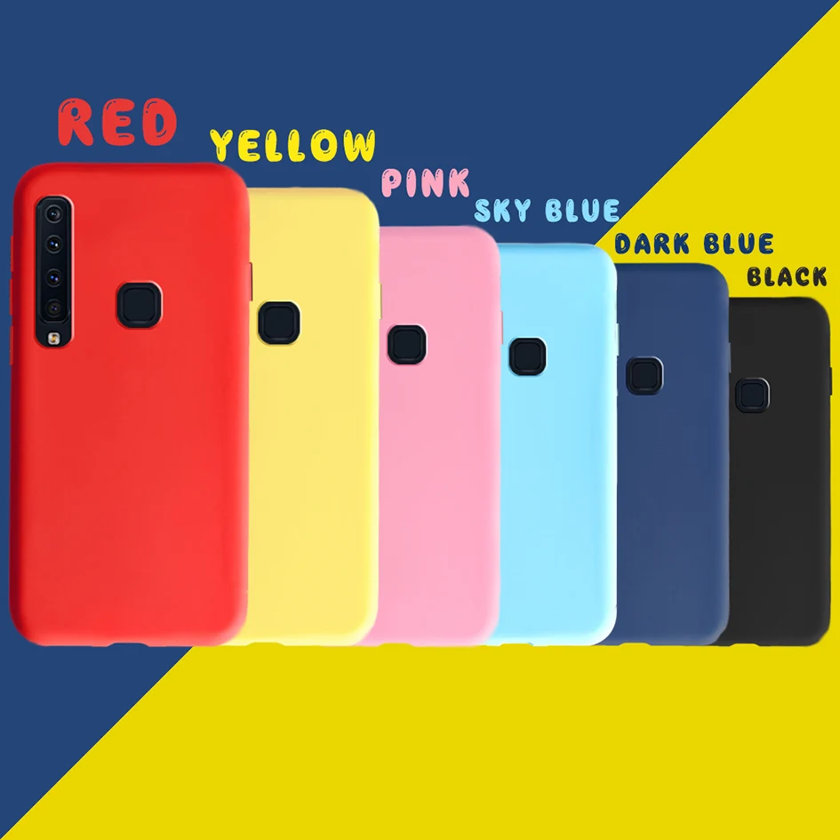 Soft Liquid Silicone Case For Samsung Galaxy A9 2018 Case Ultra Thin Back Cover For Samsung A9 2018 A920 A920F SM-A920F A 9S Bag