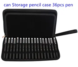 Fountain Pen Case for 36 Pens Zipper large capacity pencil bag Holder Pencil Bag, Fits In Various Size Office Gift