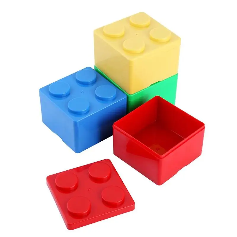 Creative DIY Legoings Storage Box Saving Space Case Office House Desktop Organizer Combination storage box