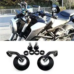 Universal 7/8 22mm Bar End Handlebar Mirrors For Yamaha For BMW For Ducati For Honda For Kawasaki For Suzuki