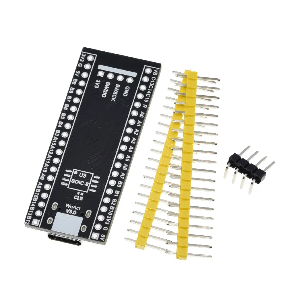 STM32F401 Entwicklungsboard STM32F401CCU6 STM32F411CEU6 STM32F4 Lernboard für Arduino + ST-LINK V2 Download Programmierer – Detail 15