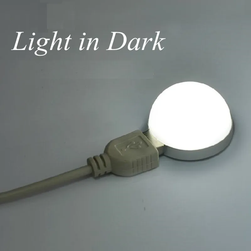Luce morbida USB Universale Ottico Microscopio HA CONDOTTO LA Lampada Sorgente di Luce del Microscopio Biologico Illuminatori