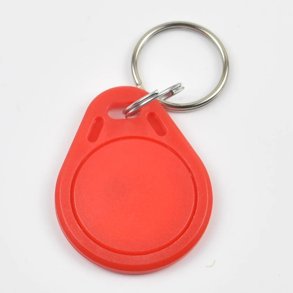 10 Pcs/lot EM4305 Copy Rewritable Writable Rewrite EM ID keyfobs RFID Tag Key Ring Card 125KHZ Proximity Token Access Duplicate