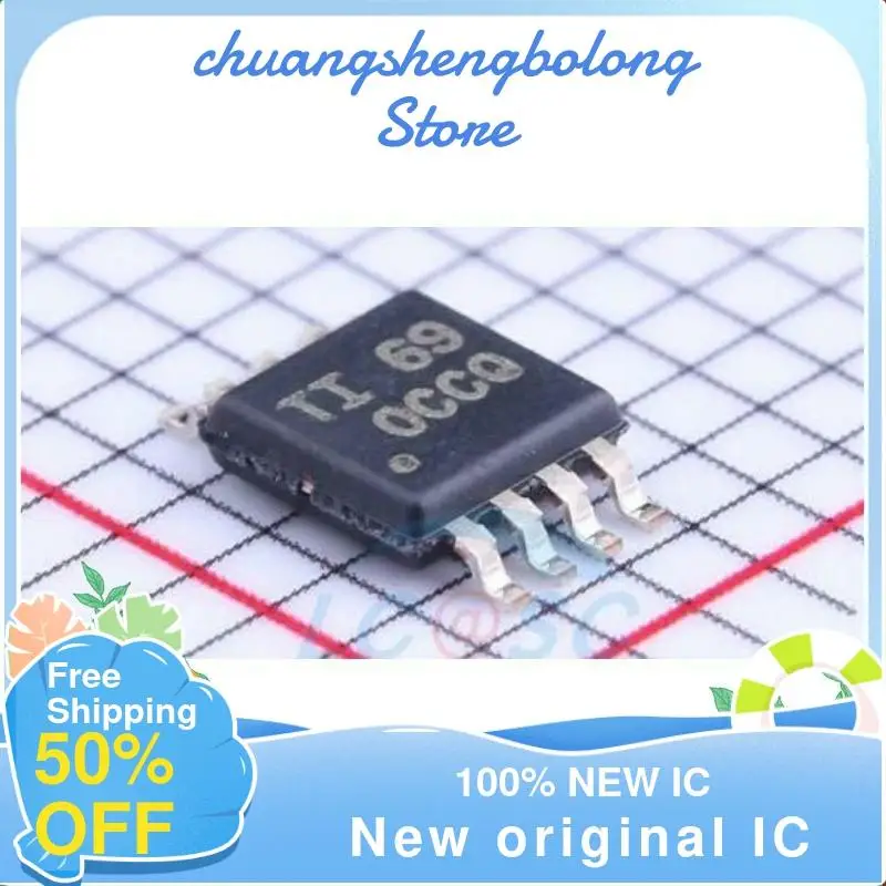 

5PCS OPA2369AIDGKR OCCQ New original IC Zero cross orbit to orbit I / O operational amplifier