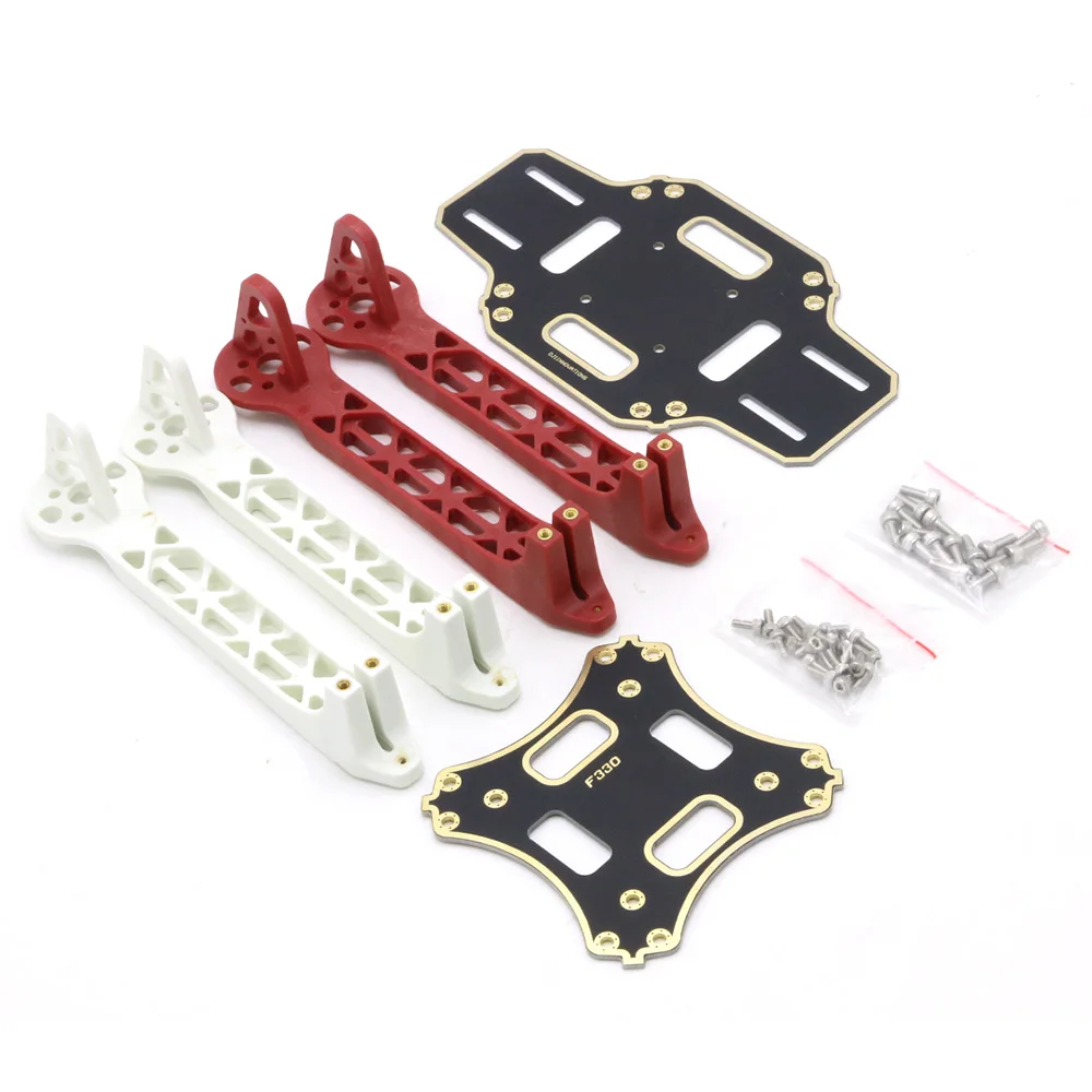 FPV F330 Drone Frame Airframe Flame Wheel kit with Landing Gear 330mm for KK MK MWC 4 axle RC Quadcopter Heli Multi-Rotor