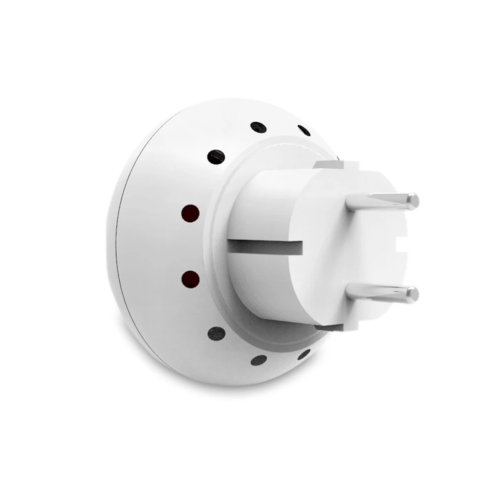 Wolf-Guard DIY Simple Wireless Home Alarm Security System Indoor Sound Flash Siren+Water Leaking Detector EU Plug 433MHZ