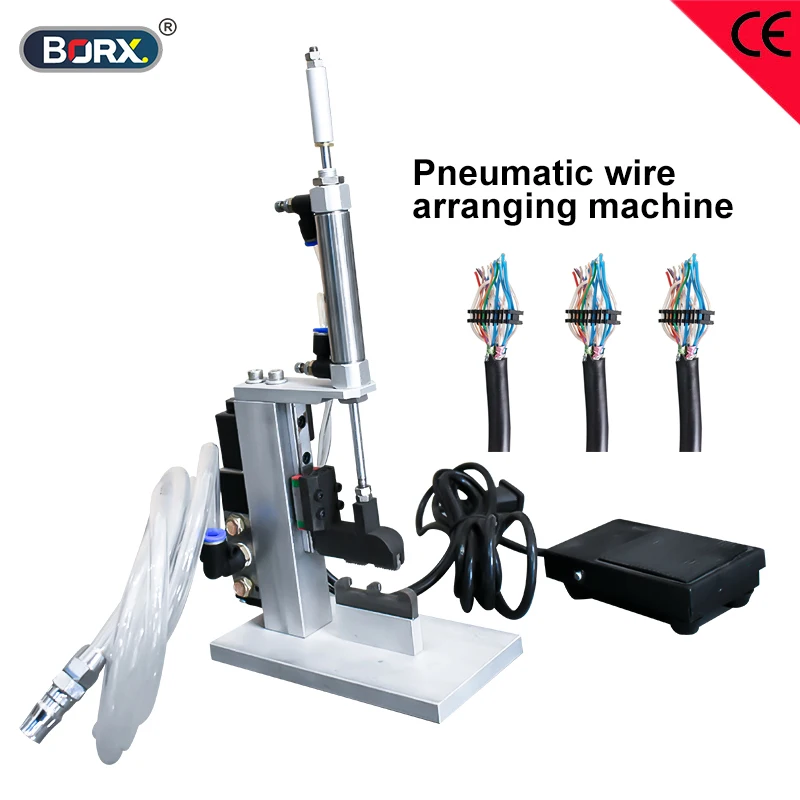 Strumento di ordinazione del filo per scaffali di disposizione del filo intrecciato posizione a crimpare cavi pneumatici fili HDMI inserimento di