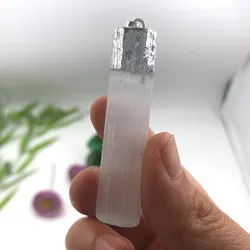 1pc Random Natural Selenite Stick Raw Crystal Quartz Mineral Healing Stone Reiki Gift Chakra Gypsum Energy Spiritual Meditation