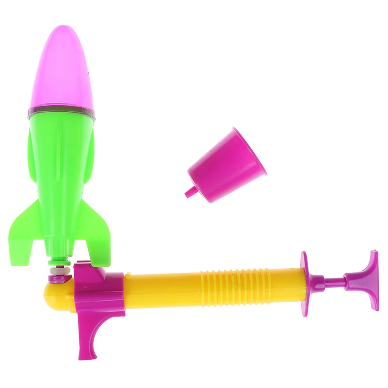 1PCS Rocket Launcher Outdoor Toy Jump Jet Launcher Water Powered Rocket Developing Intelligent STEM Physics Experiments